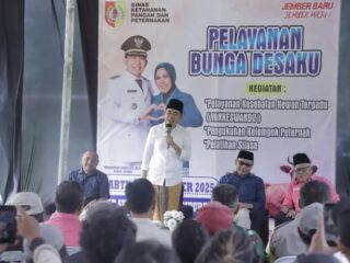Program Bunga Desaku di Tempurejo, Bupati Jember Dorong Pelajar Peduli Pendidikan dan Kesehatan